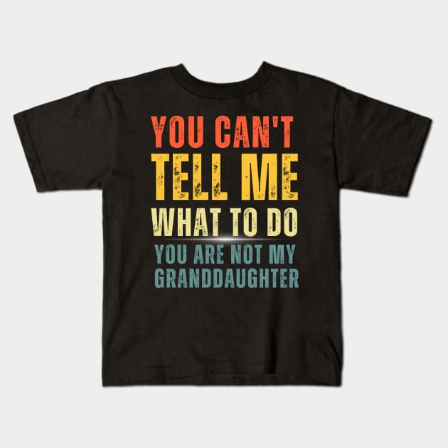 Funny Grandpa Art For Grandfather Gramps Men Poppy Papi Kids T-Shirt by click2print